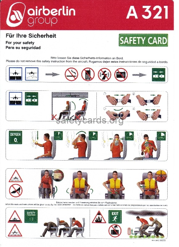 safety card