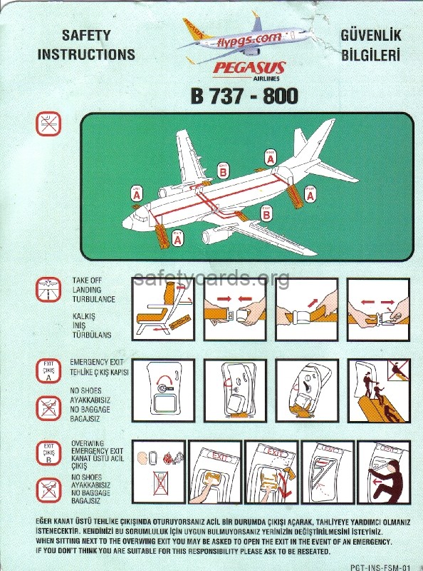 safety card