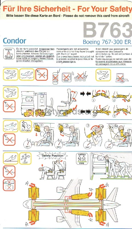 safety card
