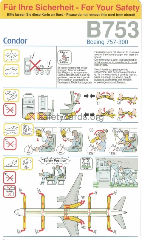 safety card