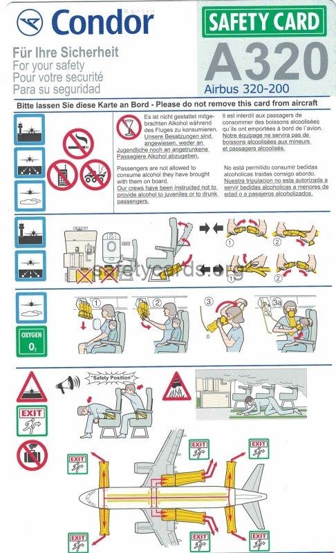 safety card