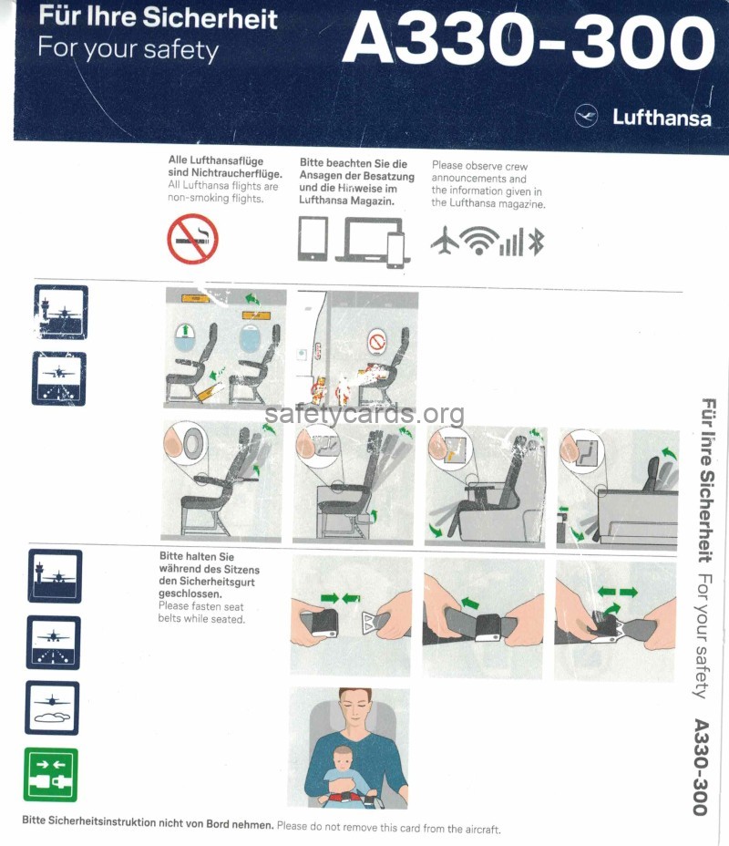 safety card