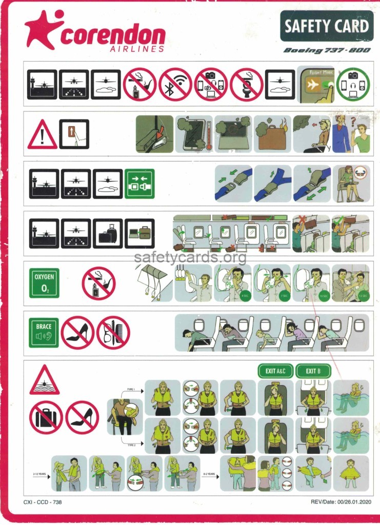 safety card