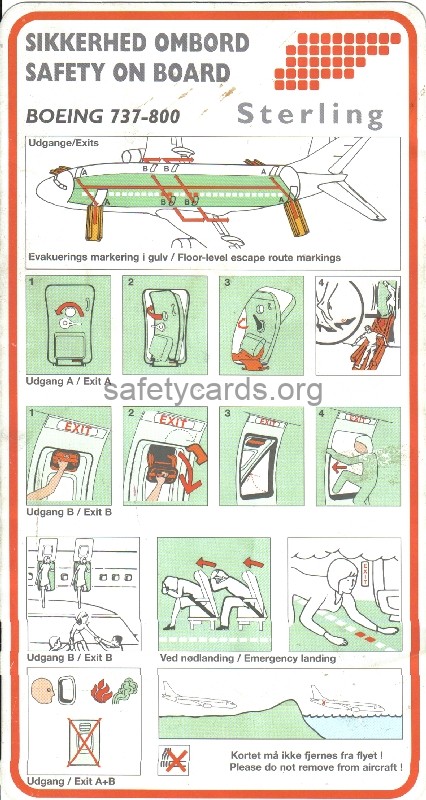 safety card