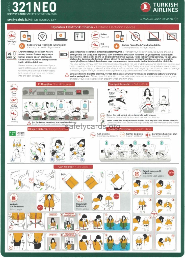 safety card