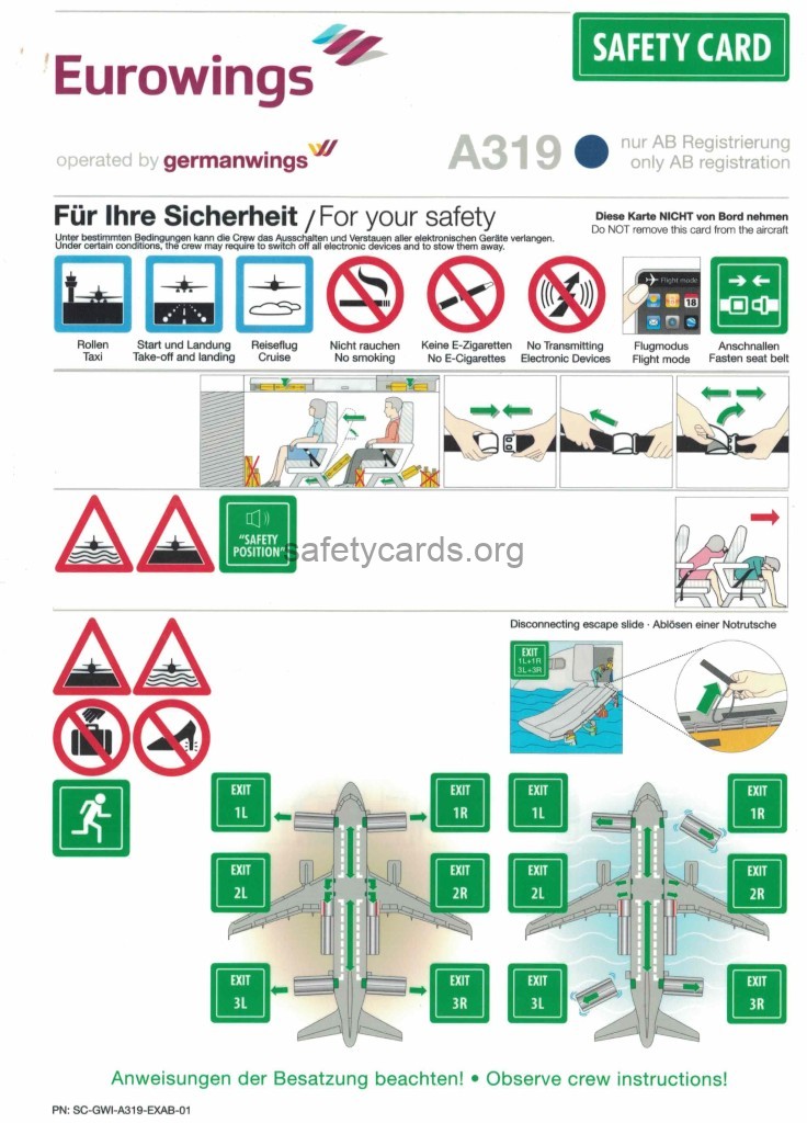 safety card
