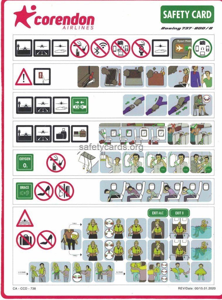 safety card