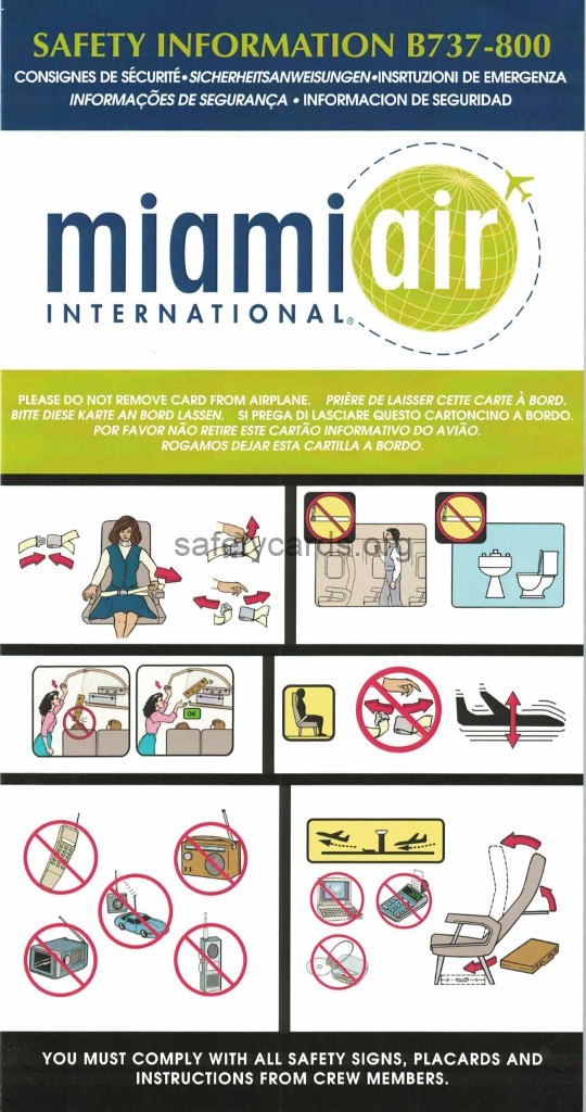 safety card