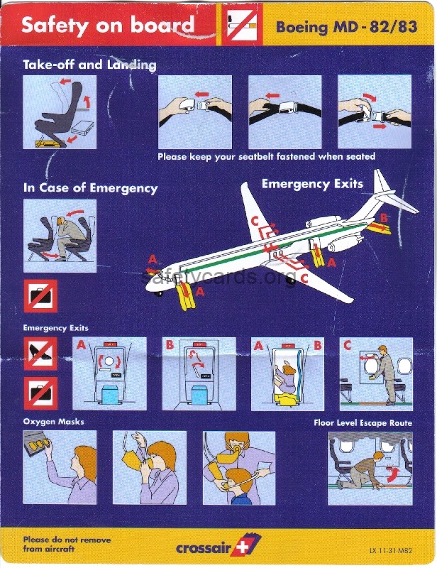 safety card