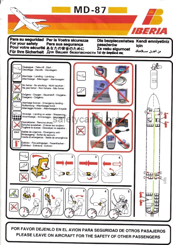 safety card