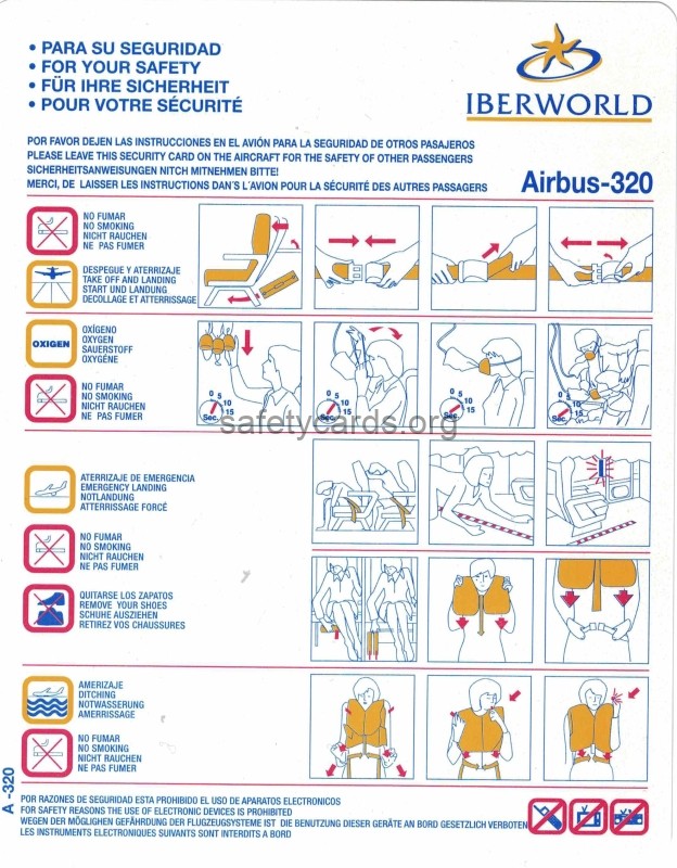 safety card