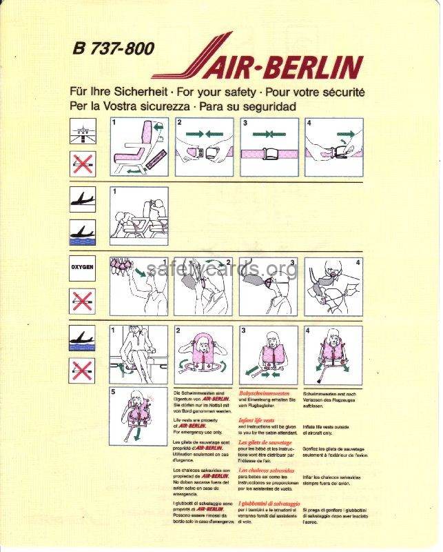 safety card
