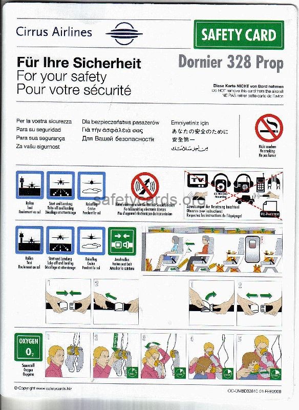 safety card
