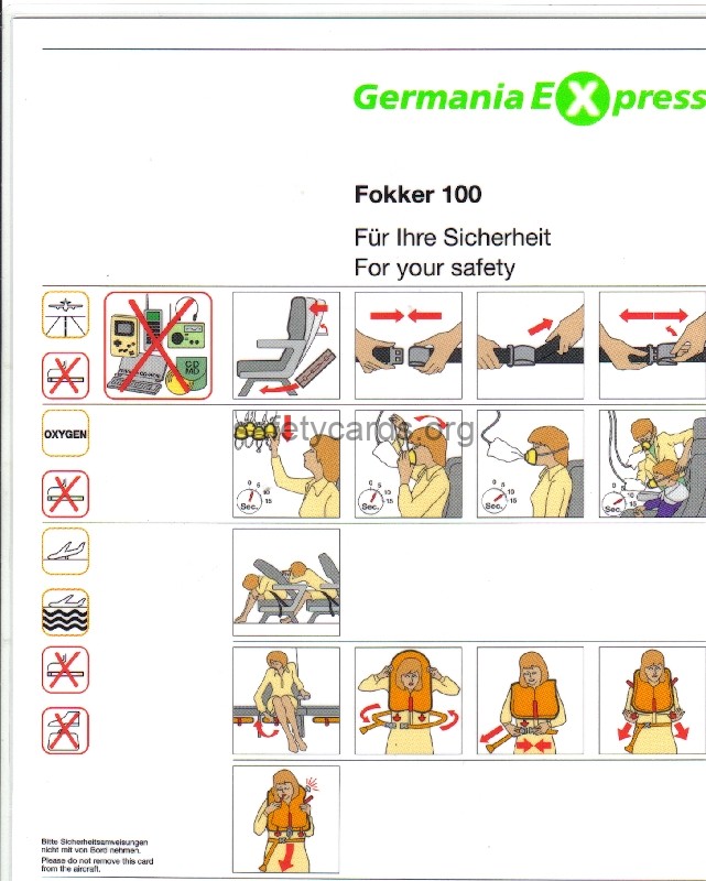 safety card