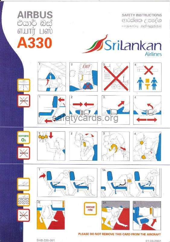 safety card