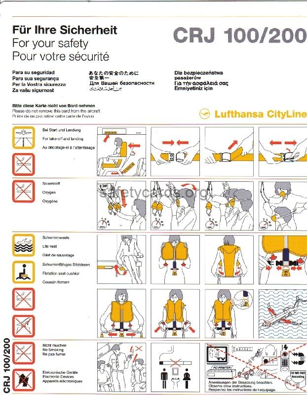 safety card