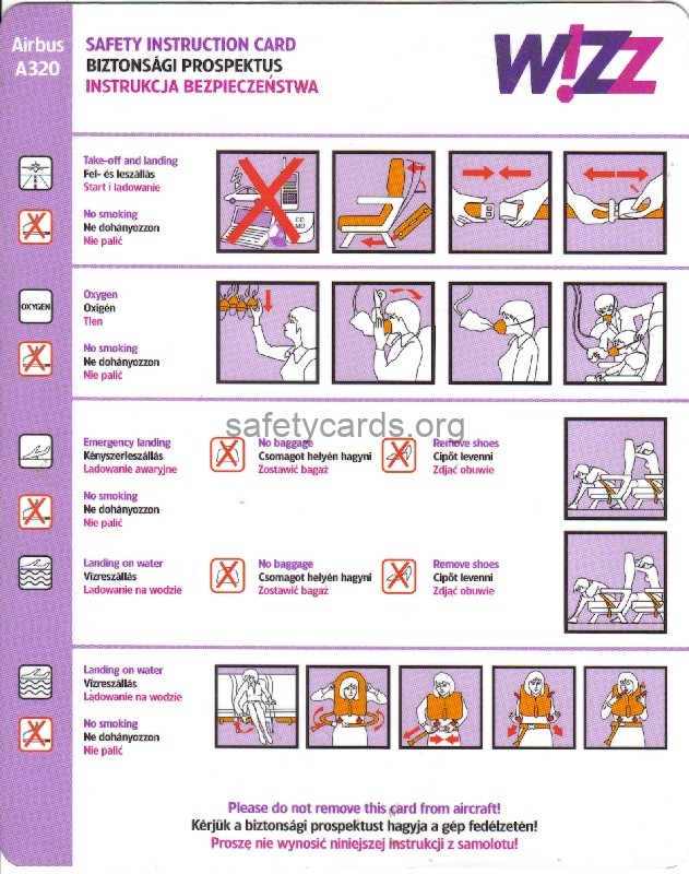 safety card