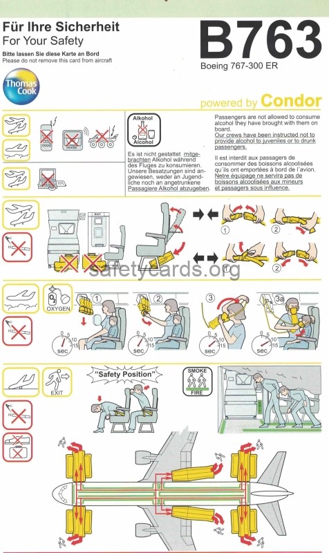 safety card