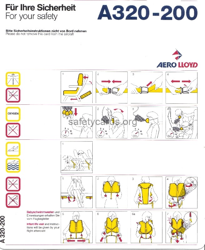 safety card