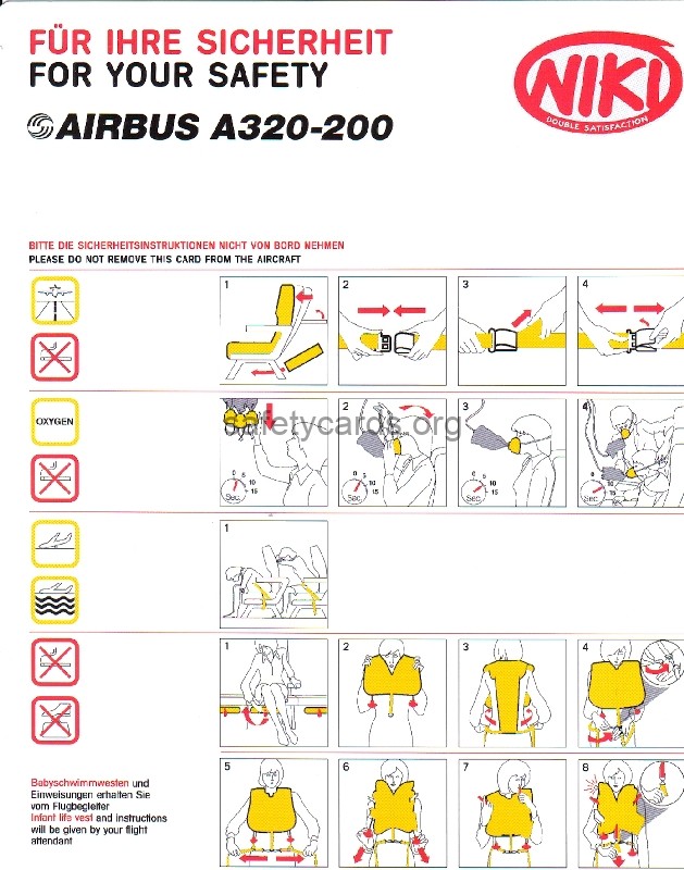 safety card