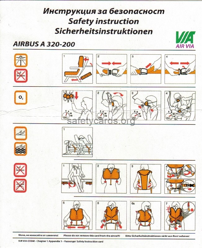 safety card