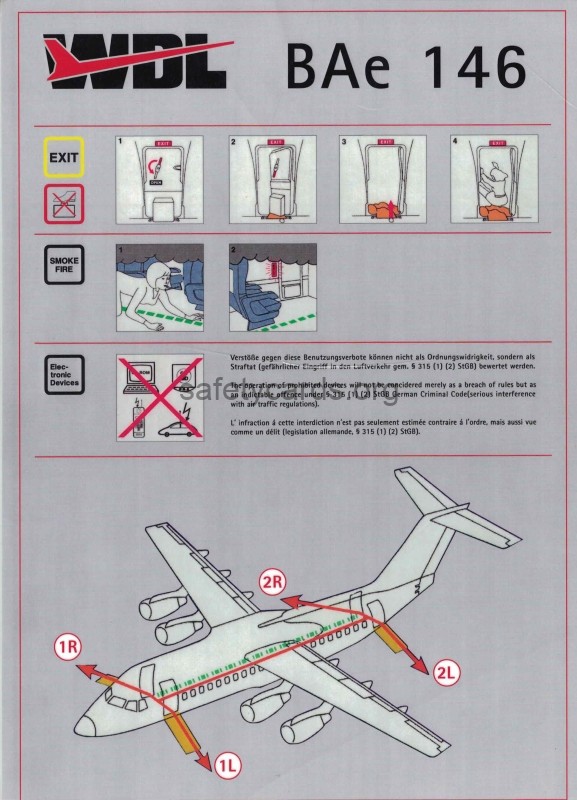 safety card