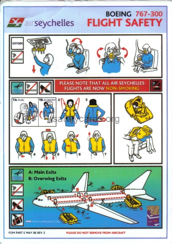safety card