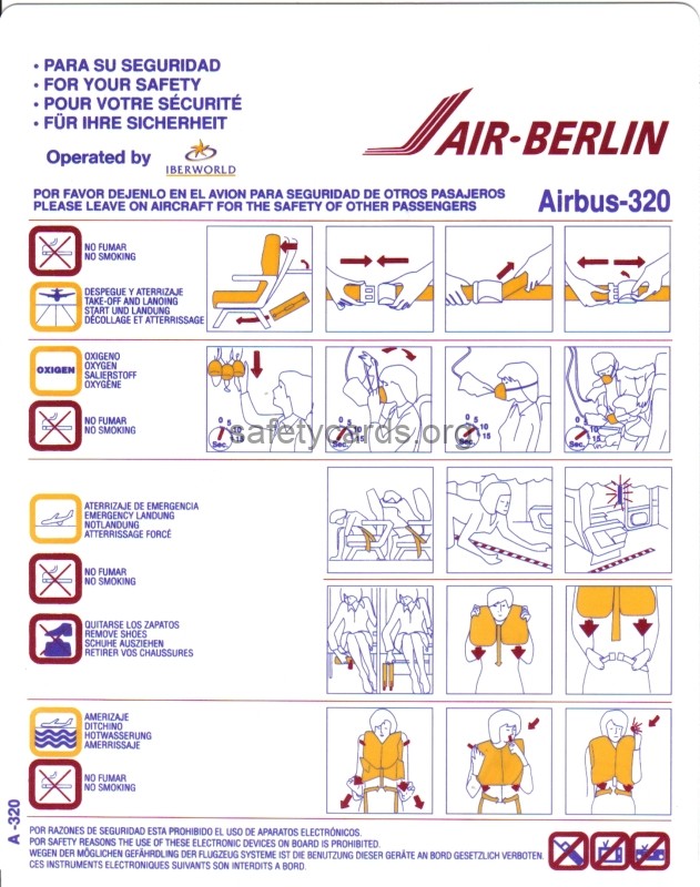 safety card