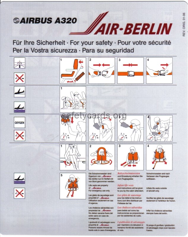 safety card