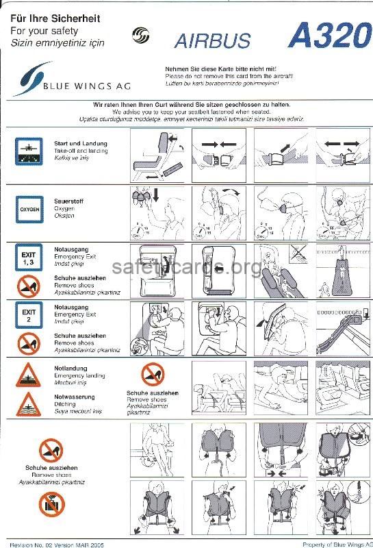 safety card