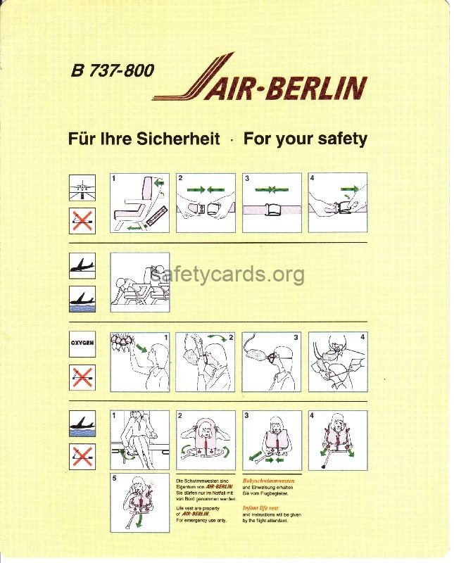 safety card