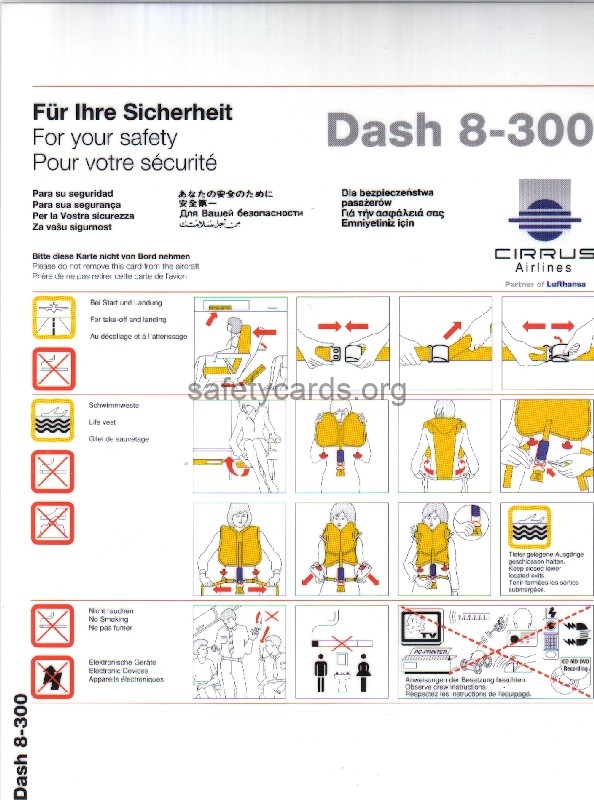 safety card
