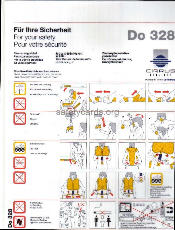 safety card