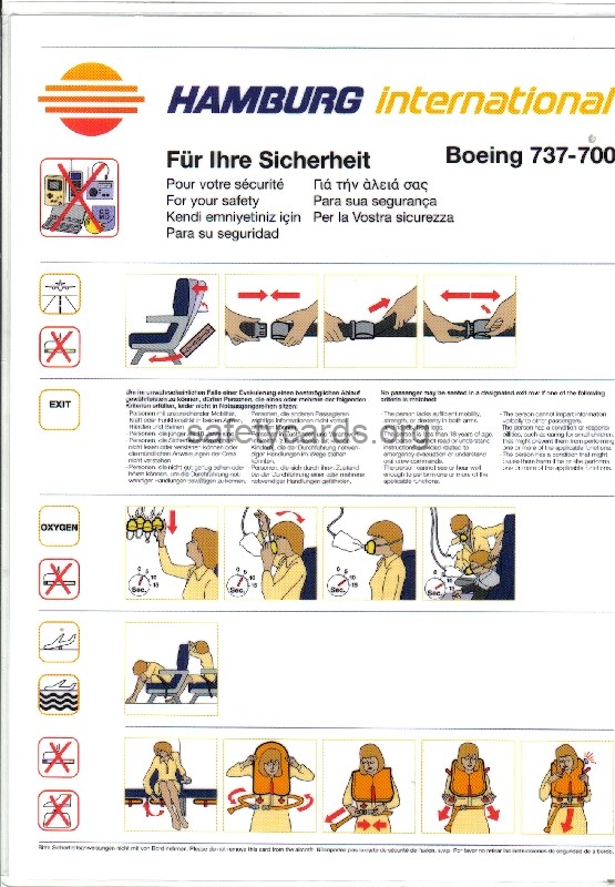 safety card