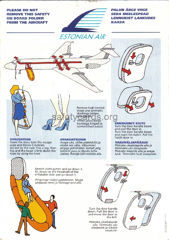 safety card