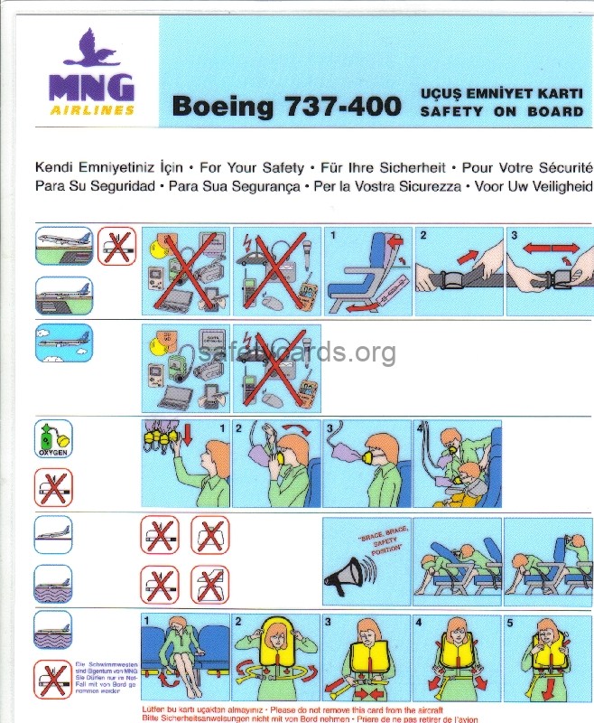 safety card