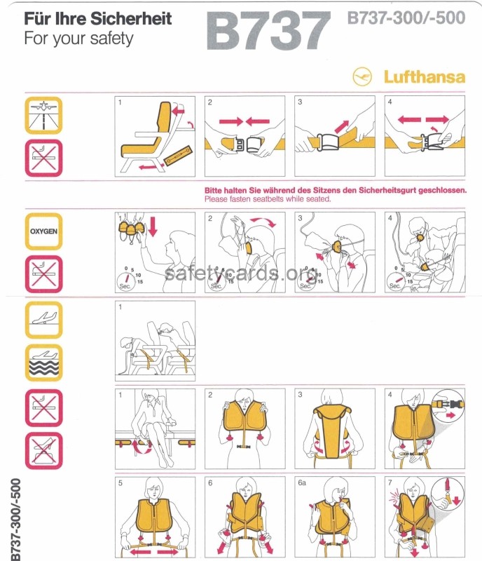 safety card