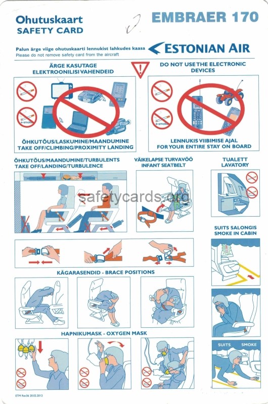 safety card