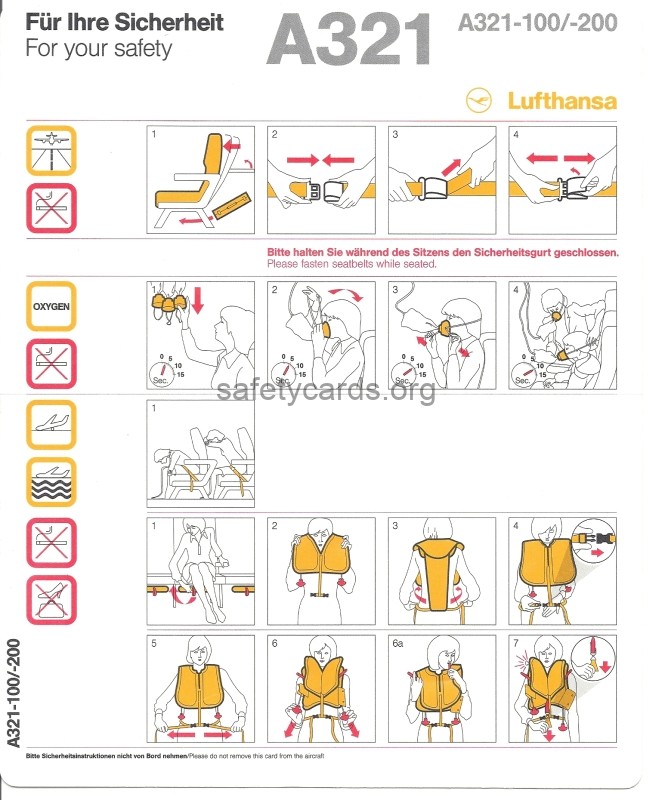 safety card