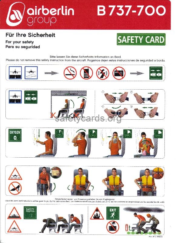 safety card