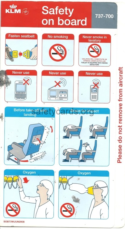 safety card