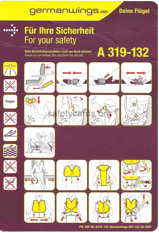 safety card