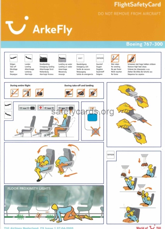 safety card