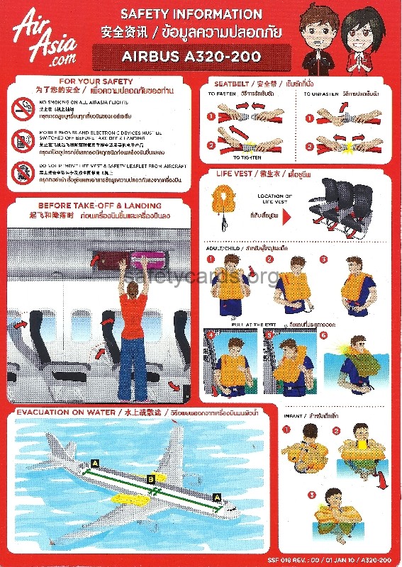 safety card