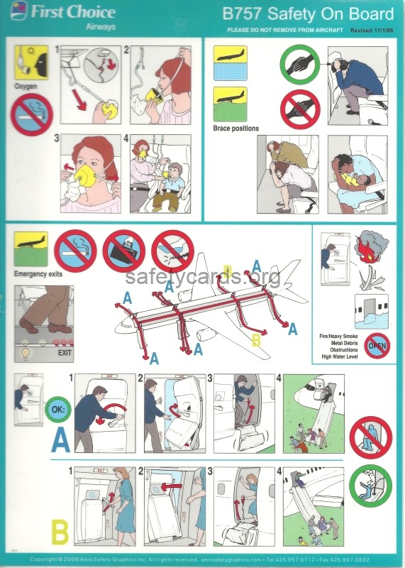 safety card