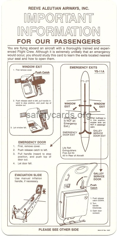 safety card