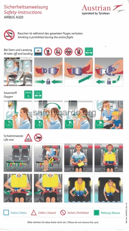 safety card