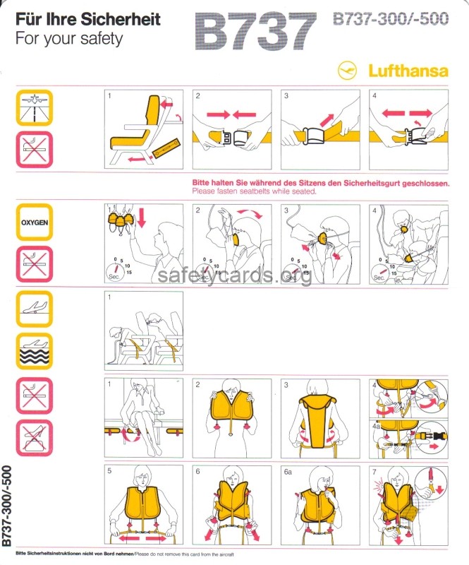 safety card