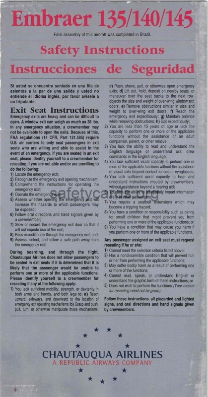 safety card