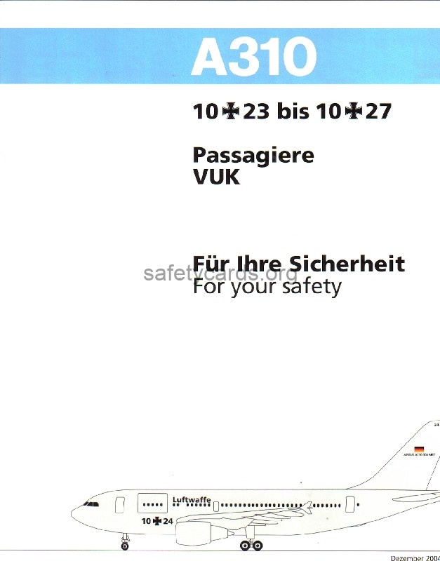 safety card